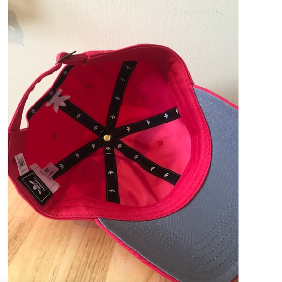 Adidas pink Trefoil logo baseball cap NWT - Picture 7 of 8
